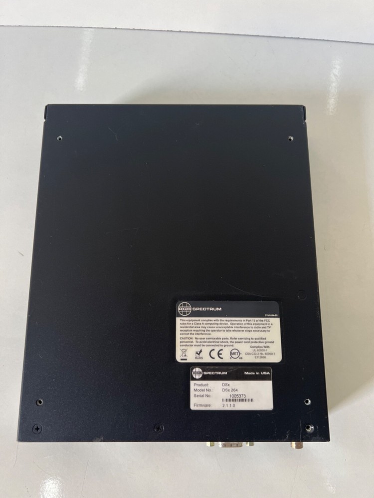 RGB Spectrum DSx 264 Recording & Streaming Codec