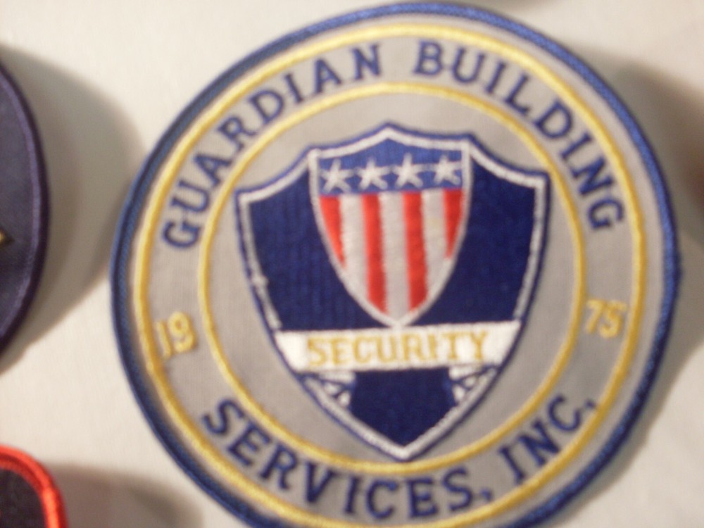 Police Sheriff Security Emblems Patches Embroidered Patch for display only