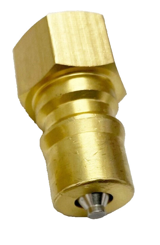 Carpet Cleaning Inline Filter Brass Quick Connect Plug