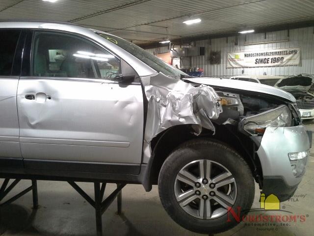 2015 Chevy Traverse Driver Front Headrest Only Gray Leather