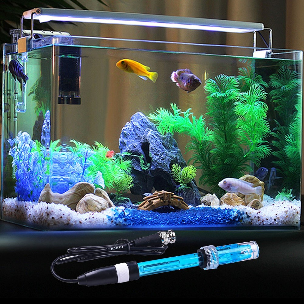 Electrode Probe PH BNC Connector Aquarium Controller Calibration Liquids Meter