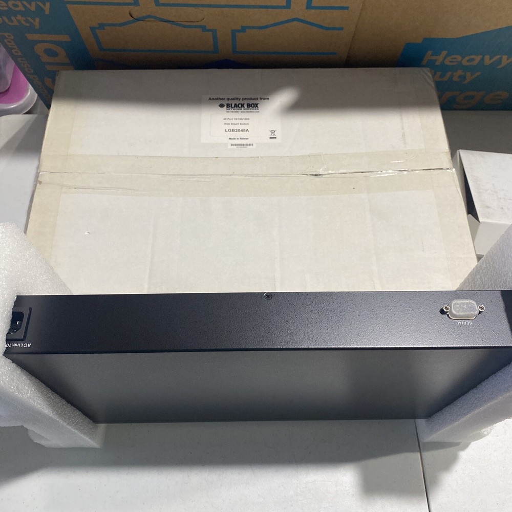 LGB2048A BLACK BOX COMPUTER ACCESSORIES NETWORK 48 Port NEW