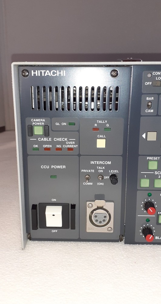 Hitachi Triax Base Station TU-Z3 & Camera Control Panel RC-Z3