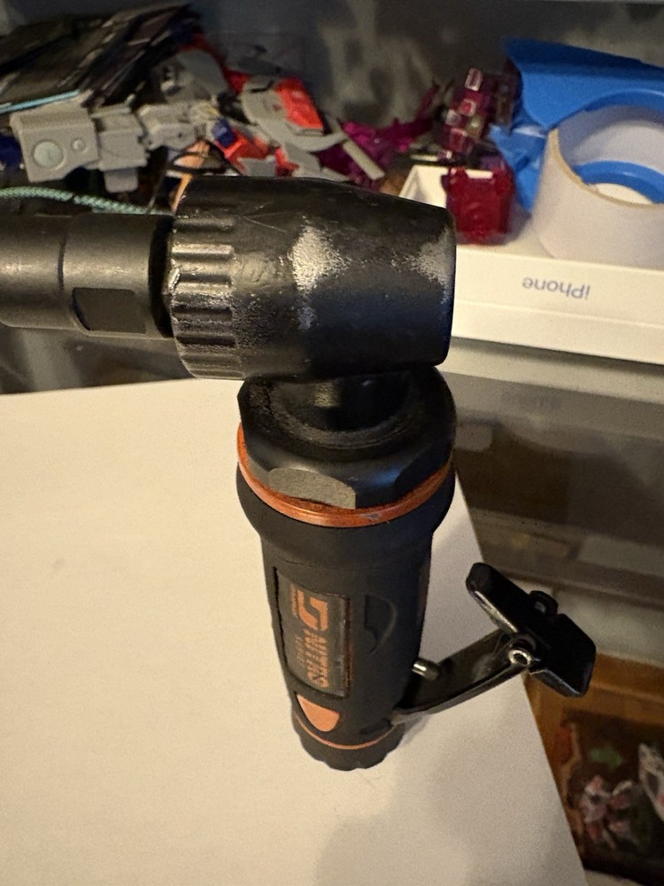 Dynabrade Nitro DGR31 Die Grinder Used Damaged Thumb Spring