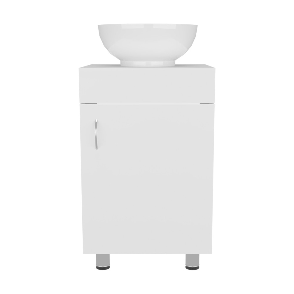 Everson Vanity Sink, White, Bathroom