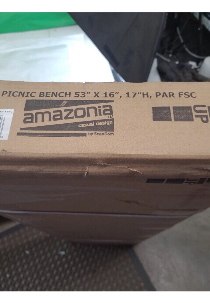 Amazonia Richfield 53" Eucalyptus Backless Bench