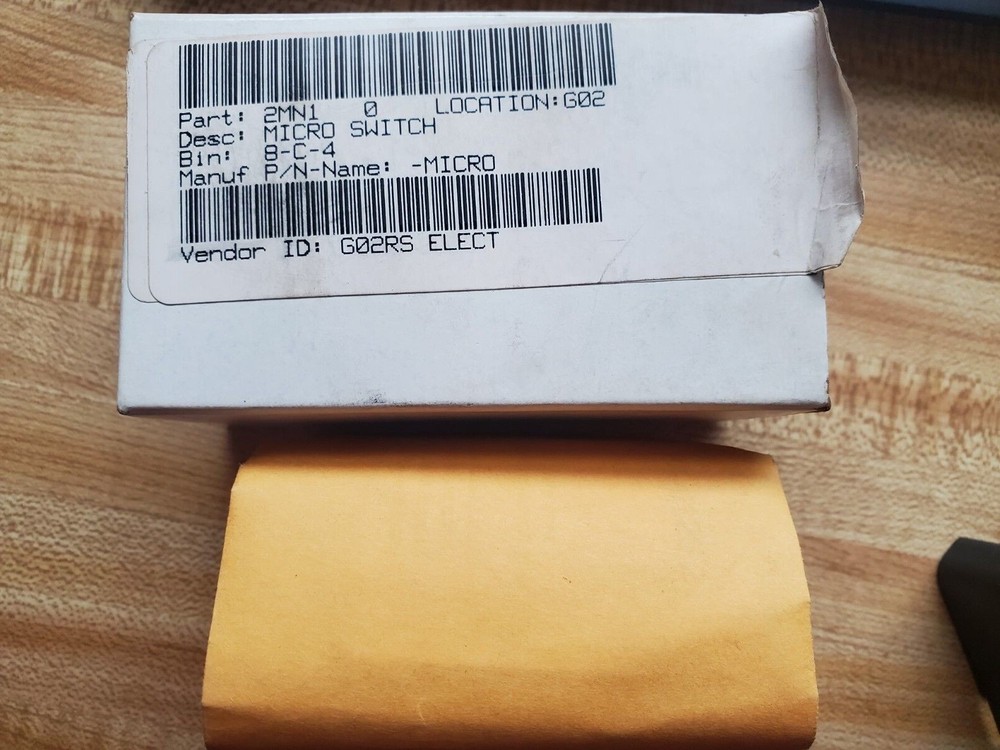 Honeywell Microswitch 2MN1 NOS (Open Box)