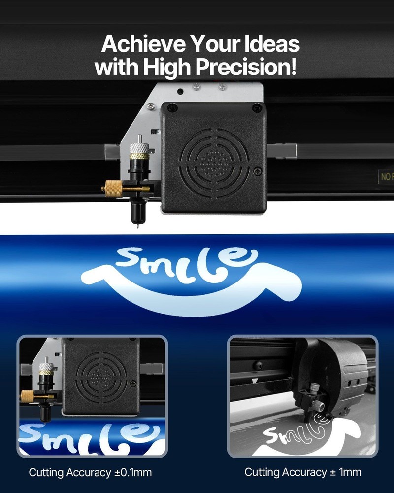 34in LCD Vinyl Cutter & Plotter with Signmaster Software & Tools