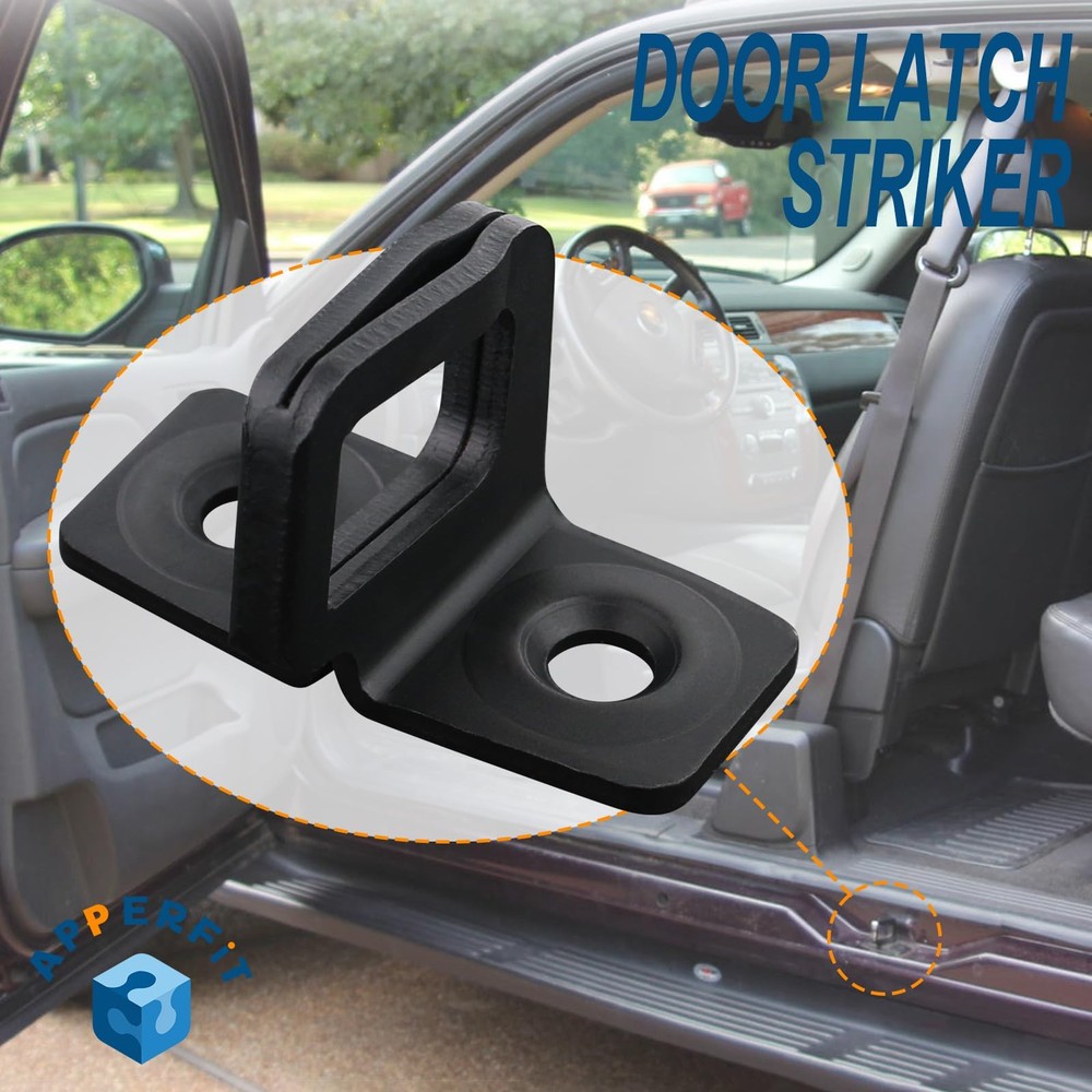 Rear Lower Door Latch Striker Driver/Passenger Side Compatible with 2007-2013...