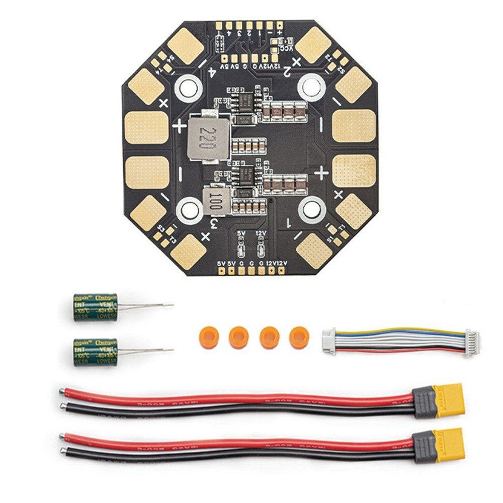PDB400A 4-12S 400A PDB Distribution Board 400A Current Sensor 4-12S 30.5mm7791