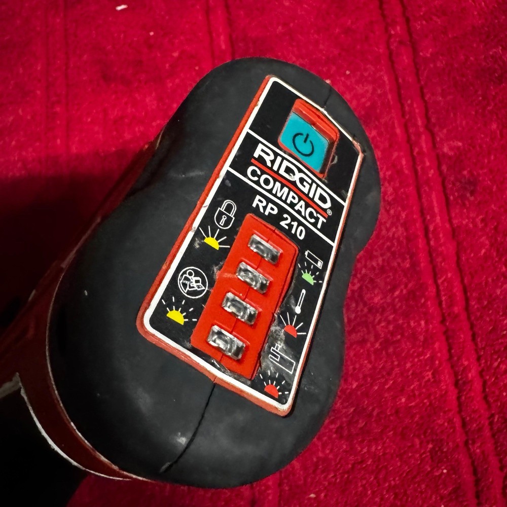 Ridgid compact RP 210 press frame w/ Dies Used