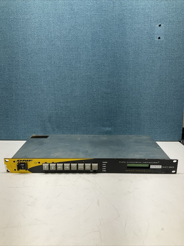DNF Controls DC20 device controller Flex Control Network Rack Mountable