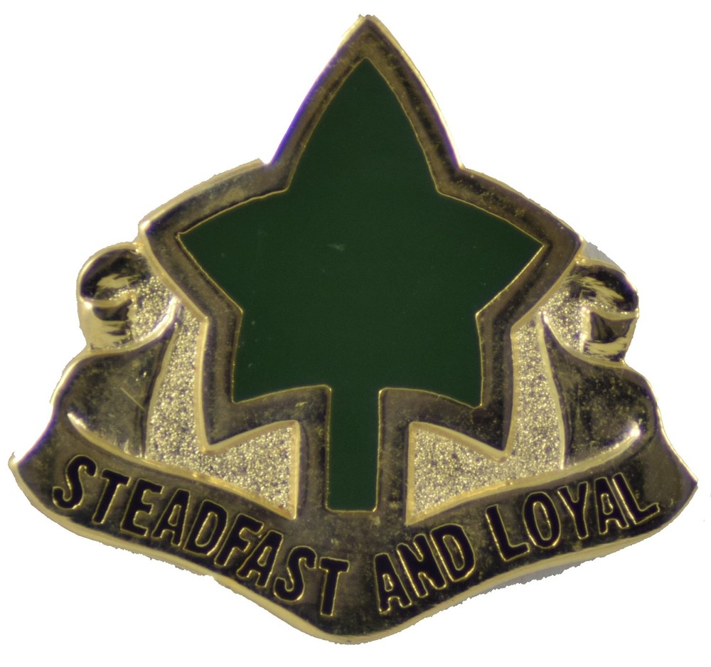 4TH DIV HAT PIN