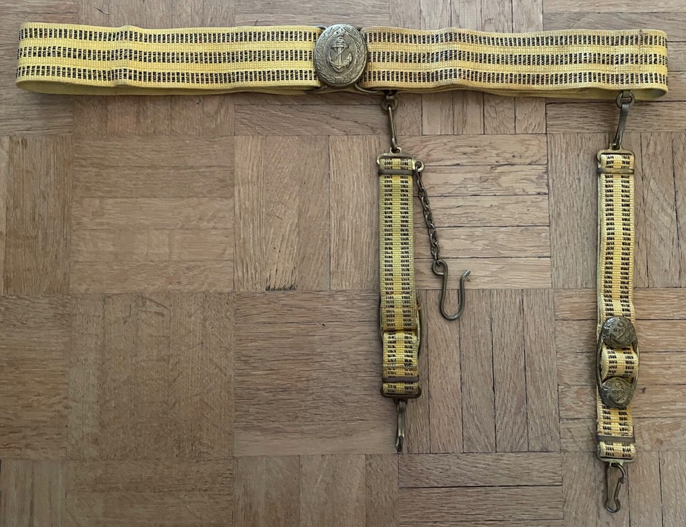 Soviet Navy Officer Belt. USSR (L191 b)