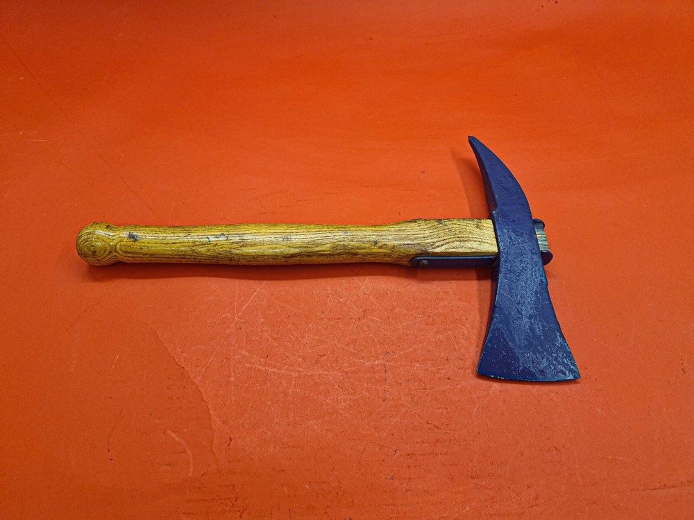 Hand forged firemans axe