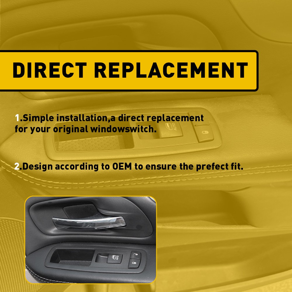 For Dodge Ram 1500 3500 2500 2009-2012 Window Switch Front Right Passenger Side