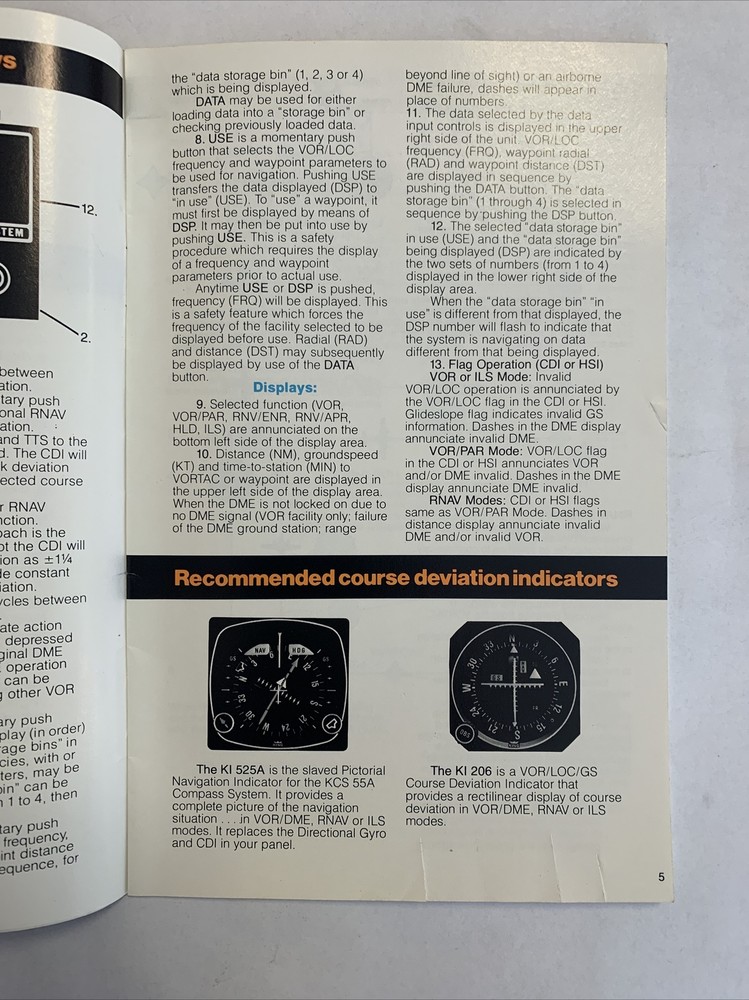 King KNS 80 Pilot's Guide