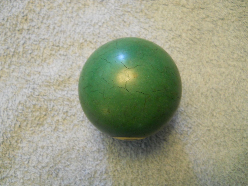Vintage Clay Billiard Ball - #6