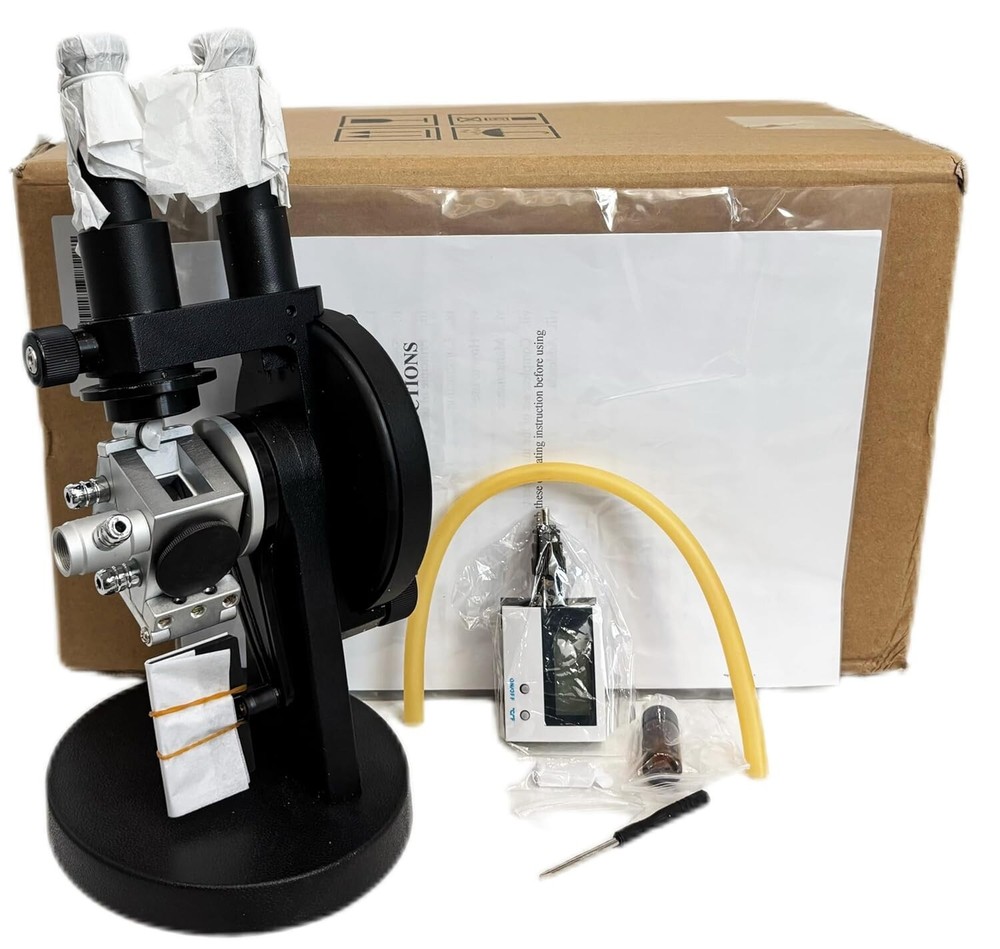 ABBE Refractometer Lab Binocular Abbe Refractometer with Range 1.3000-1.7000nD