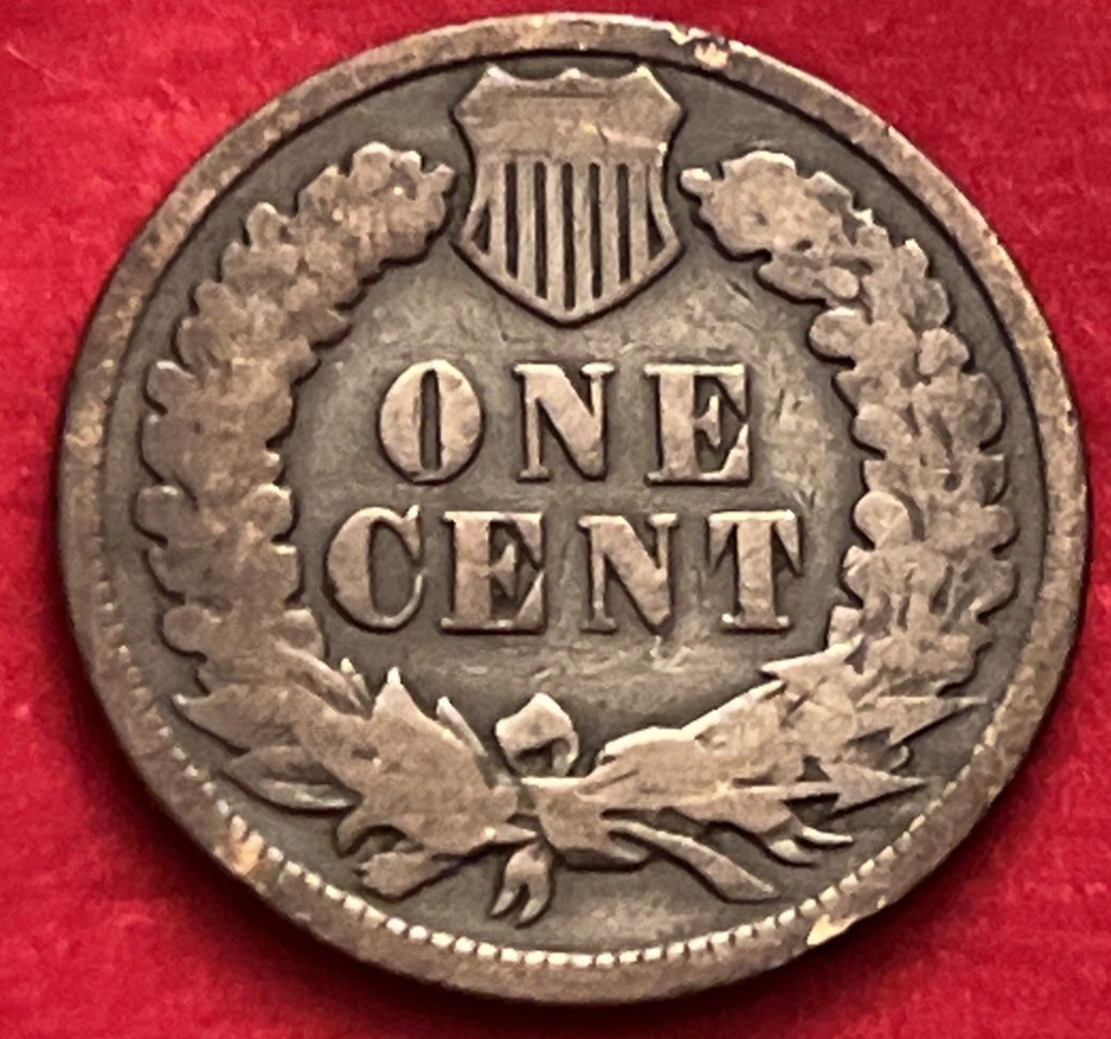 1891 indian head cent BN22