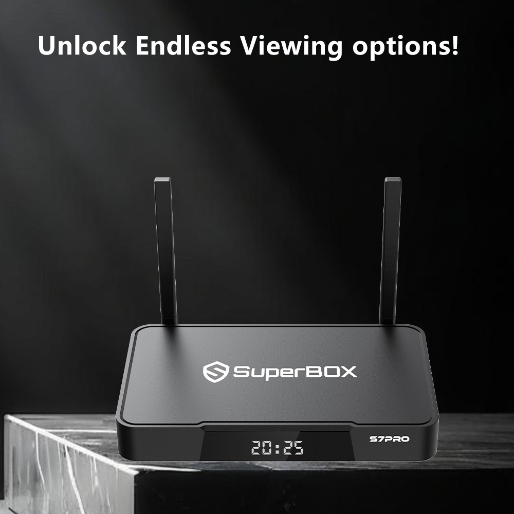 New SuperBox S6 Pro TV BOX Speech Control Speech Control Same-Day Shipment