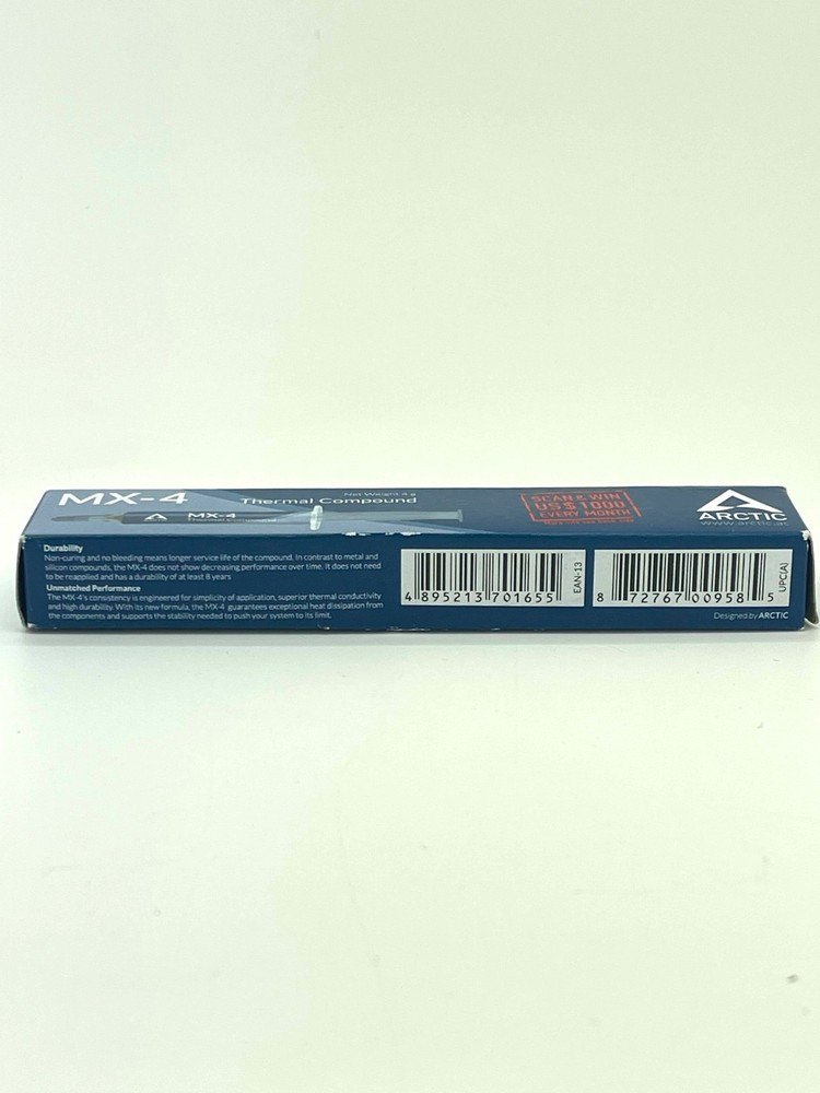 Arctic MX-4 Carbon Based High Performance Thermal Compound Paste 4g - 8 PACK