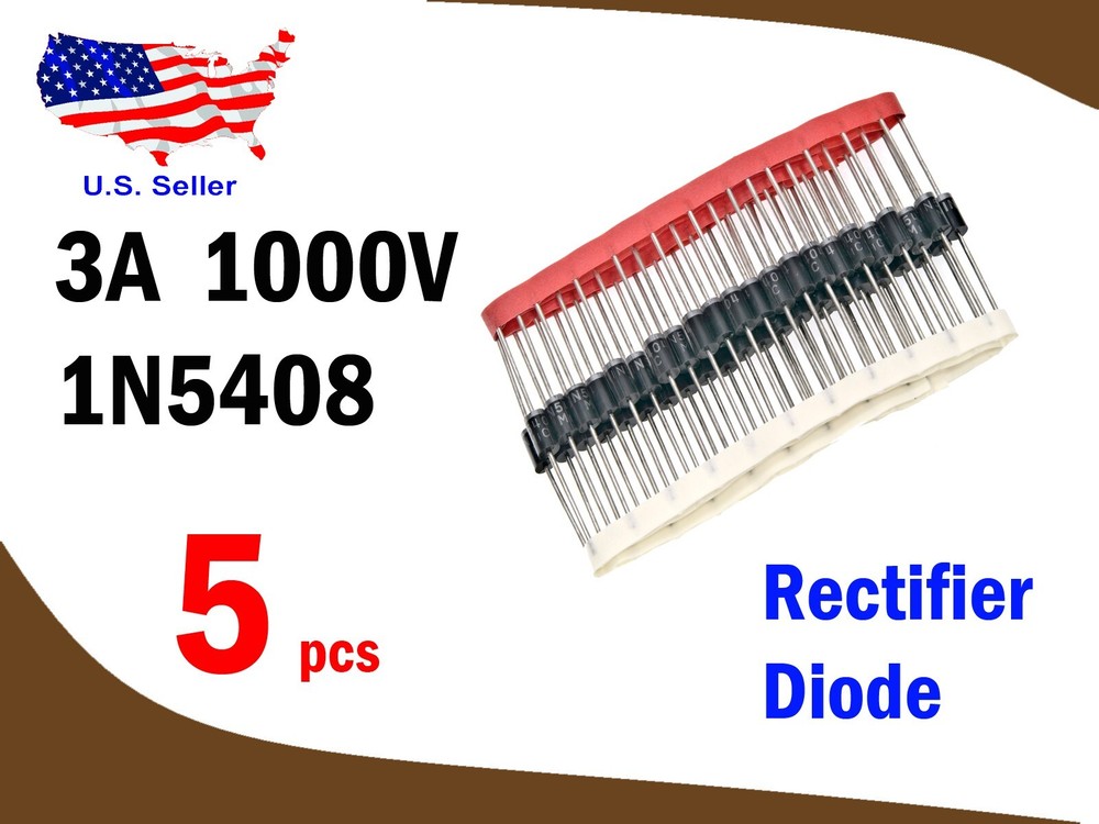 1N5408 (5 pcs) 3A 1000V Rectifier Diode