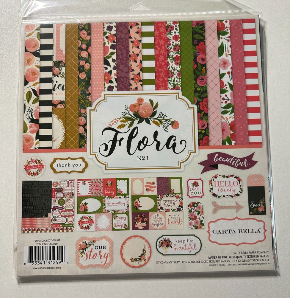 Carta Bella 12 x 12 Paper Pack-Multiple Variations Available-You Choose