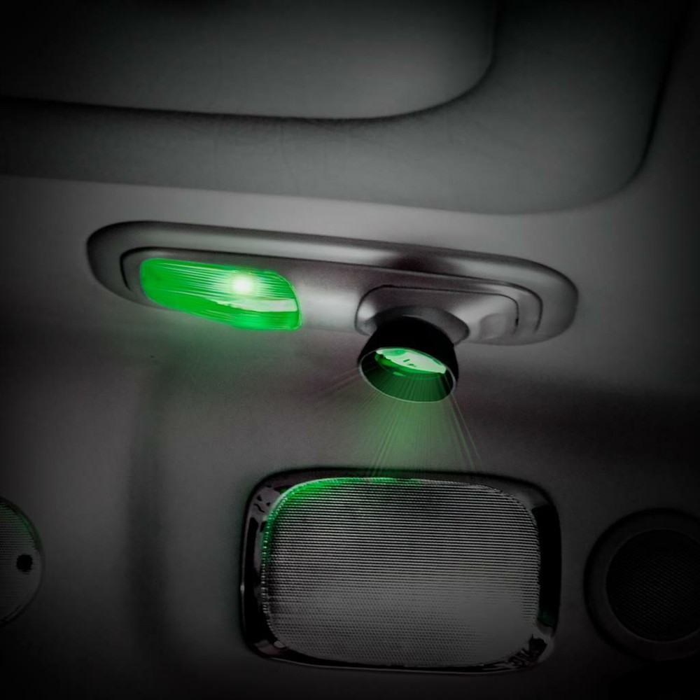 Rectangular Dome Light Lens for 2006+ Peterbilt Trucks - Green