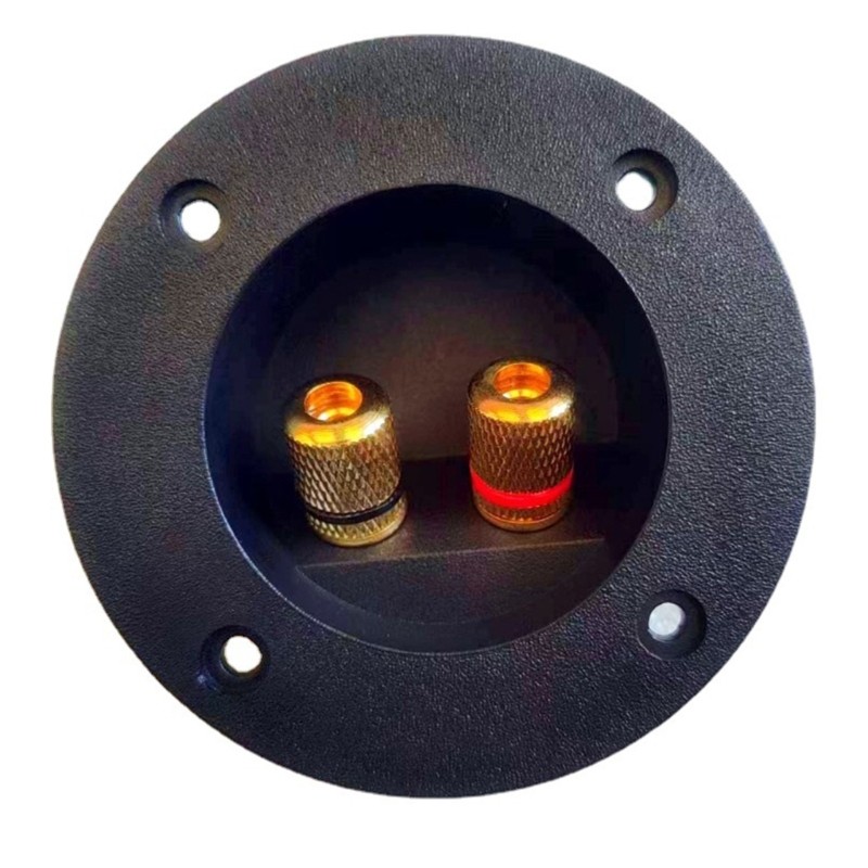 2 Way Speaker Junction Box Speaker Binding Post Cup for Subwoofer Installation