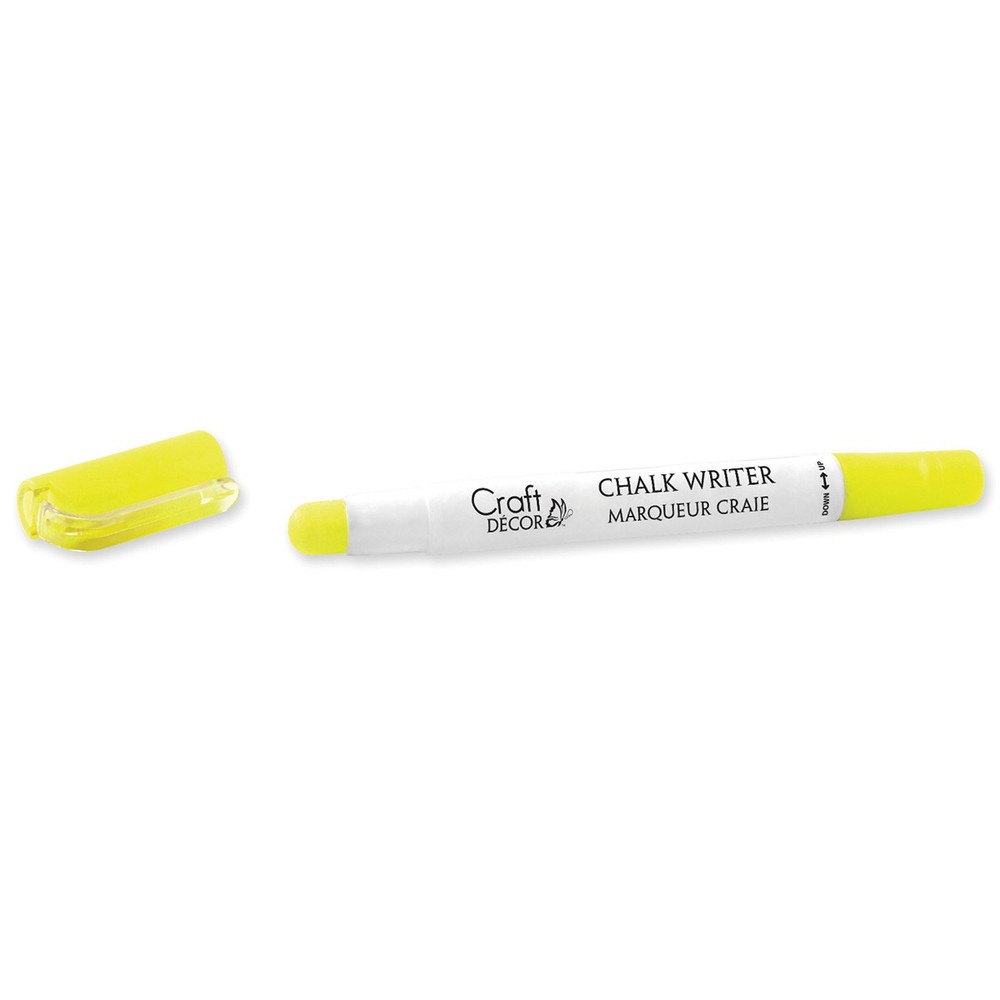 Craft Decor Chalk Writer Neon Yellow