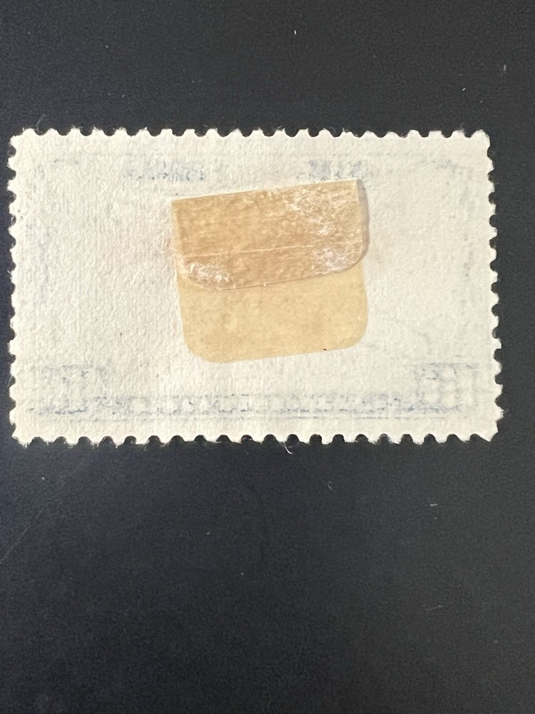 1938 U.S. 6 Cent Air Mail Eagle Stamp Perfect Cancel Plane