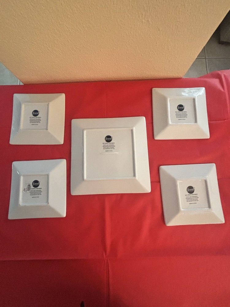 Christmas Appetizers Plate Set