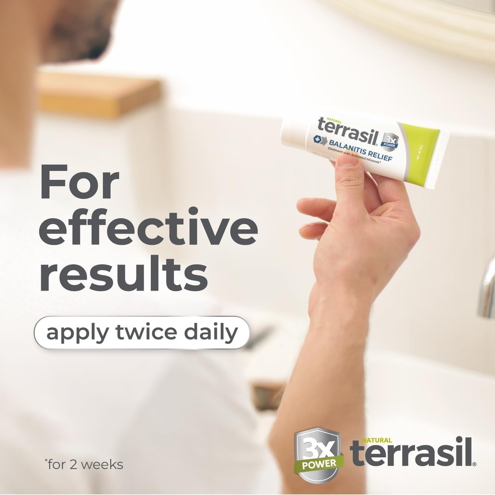 terrasil Balanitis Relief Ointment for Men, 1oz