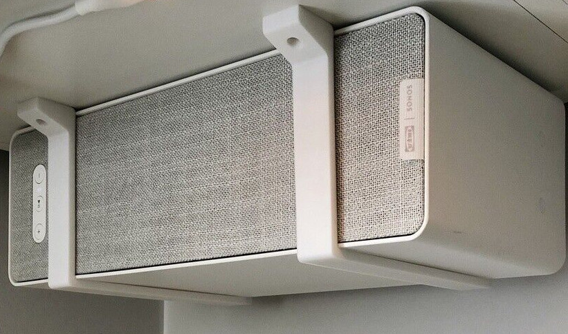 Ikea Symfonisk Kitchen Under-Cabinet Mount Hangers (Pair)