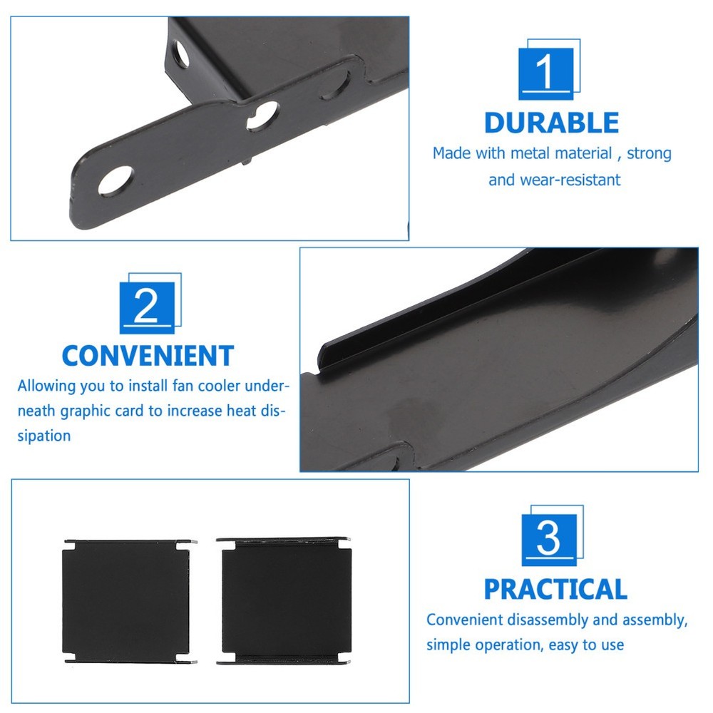 Computer Wind Pressure Cooling Bracket Fan Stand Graphics Holder