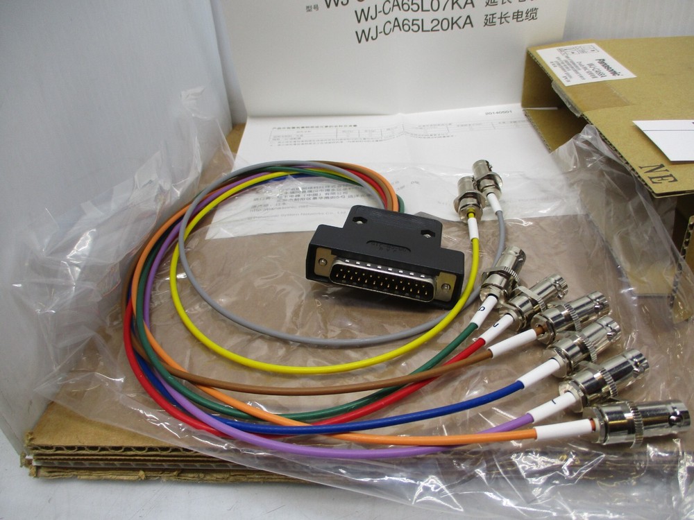 PANASONIC WJ-CA68 A-D-SUB / BNC LOOP THROUGH VIDEO CABLE