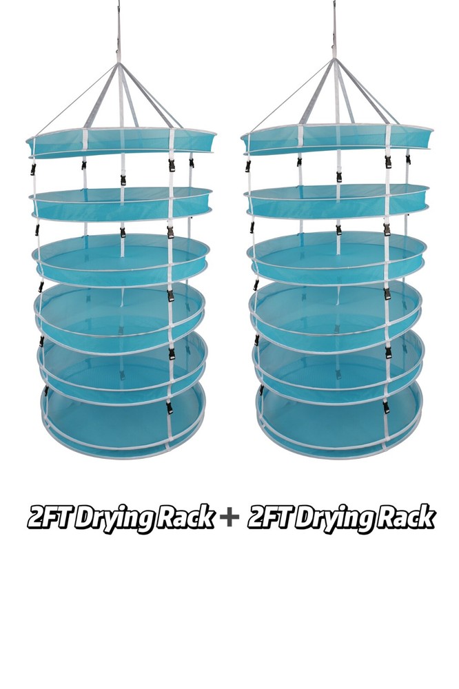 THEPROTECTOR Drying Rack Net 2FT＋2FT 6 Layer Scale Included Racks Assembled