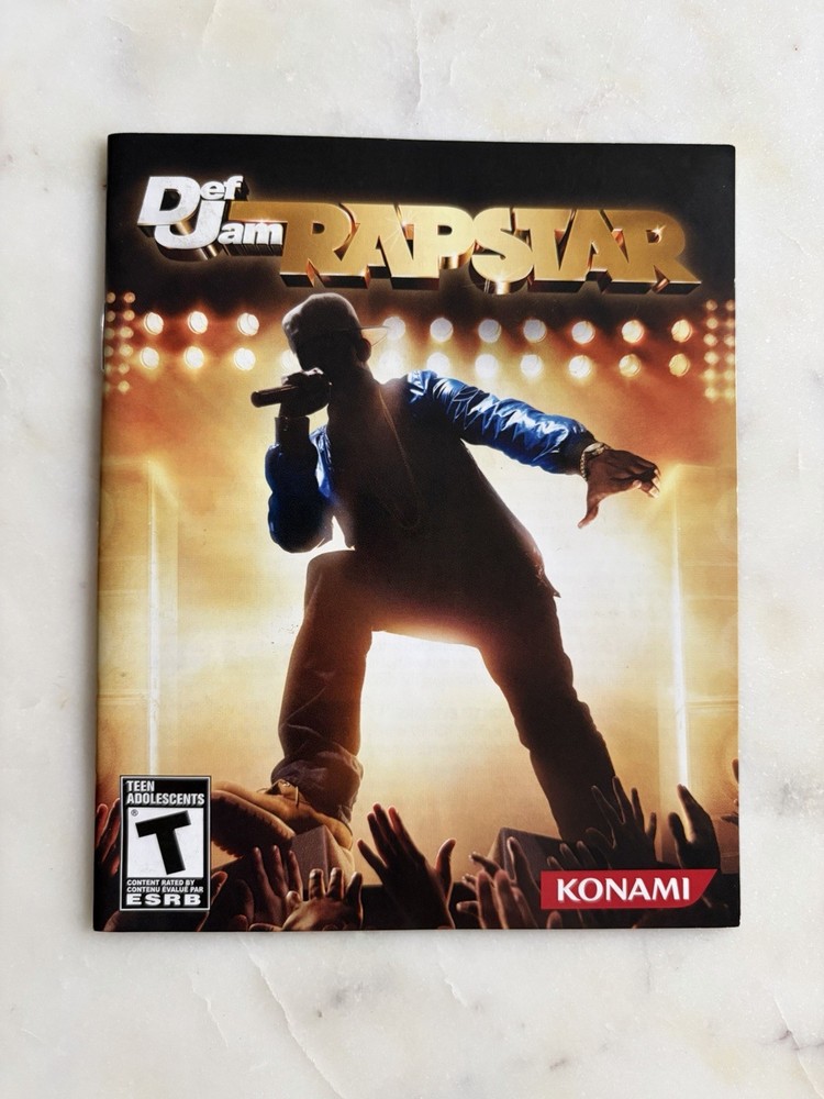 Def Jam Rapstar | PS3 | Manual Only