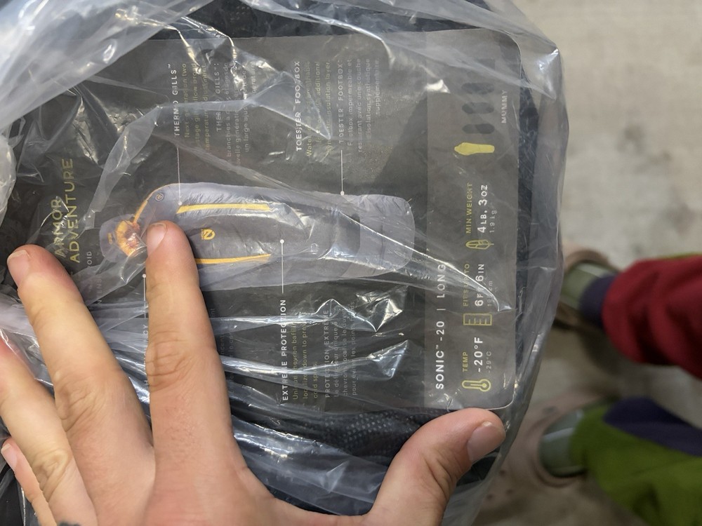 Nemo Equipment Sonic -20 Down Sleeping Bag Long