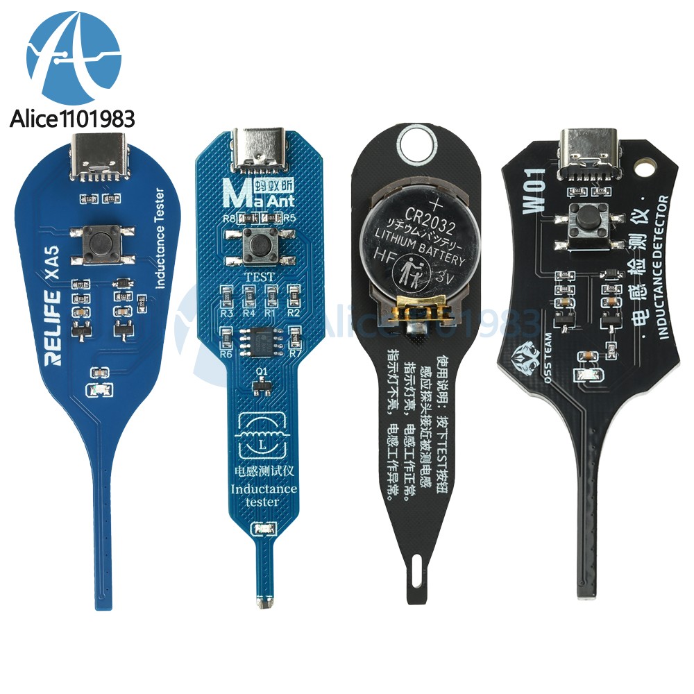 5pcs Motherboard Coil Inductor Tester Electromagnetic Induction Detector Tool