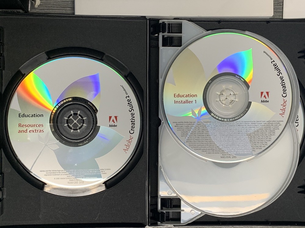 Adobe Creative Suite 2 Premium STUDIO 8 Adobe Web Bundle For Win. Sold as is.