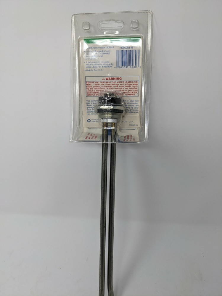 4500 Watt 240 Volt 1" Screw-in Flange Heating Element 9000092