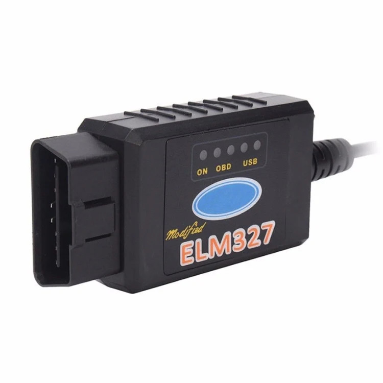 ELM327 Interface USB OBDII Auto Diagnostic Scanner Tool with Switch, Auto Diagn