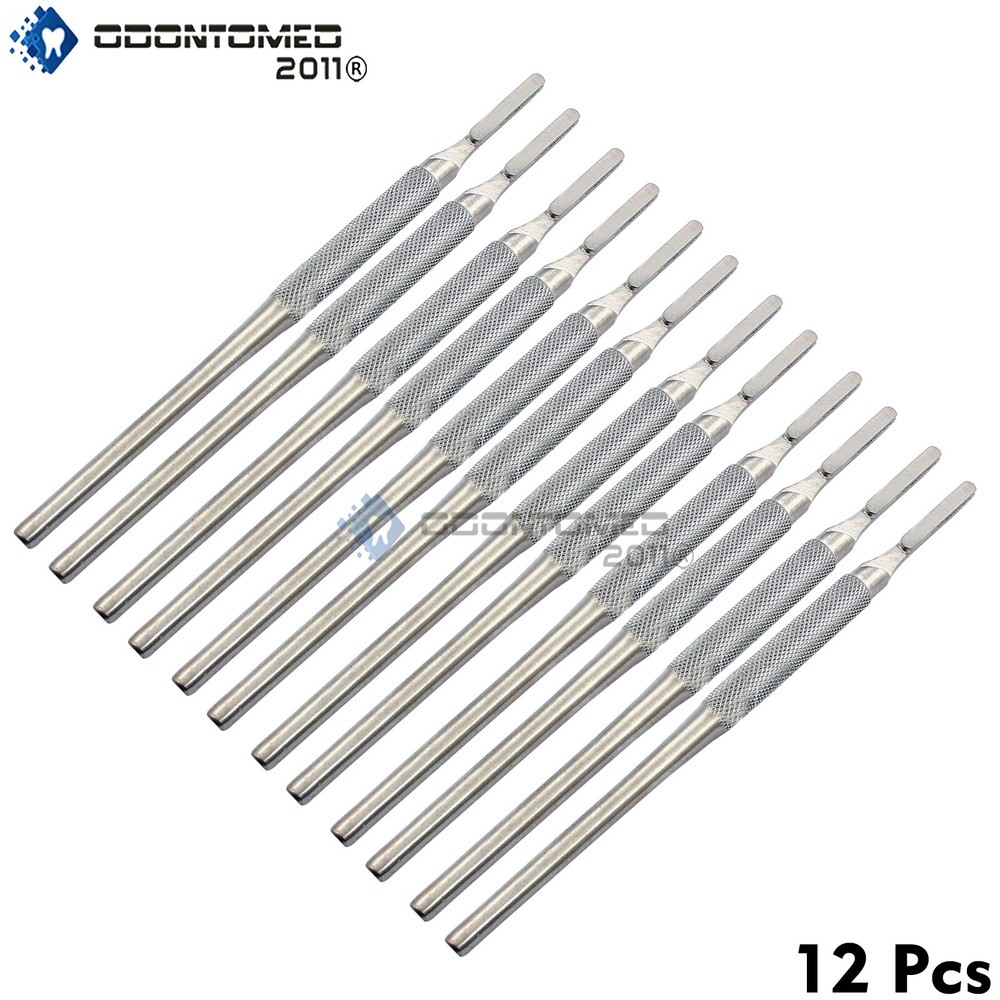 12 Scalpel Handle Round Handle #4 Surgical Instruments
