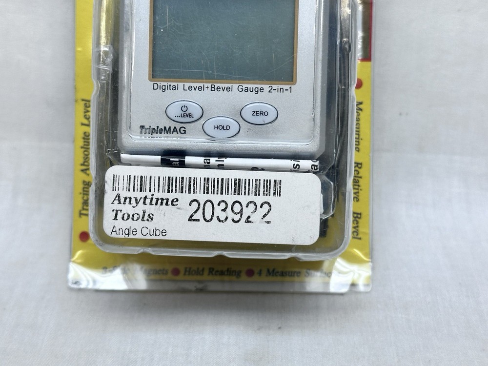 Angle Cube Digital Guage Angle & Level Sensor Bevel Electronic iGaging Anglecube