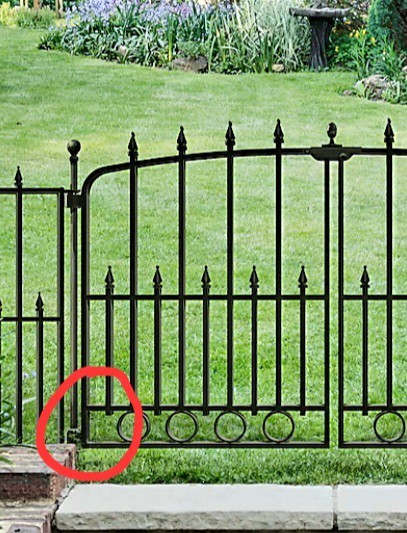 Hinge Replacement for No Dig Fence Gate (Enchanted Gate)