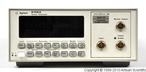 HP 8156A Opt. 121 Optical Attenuator