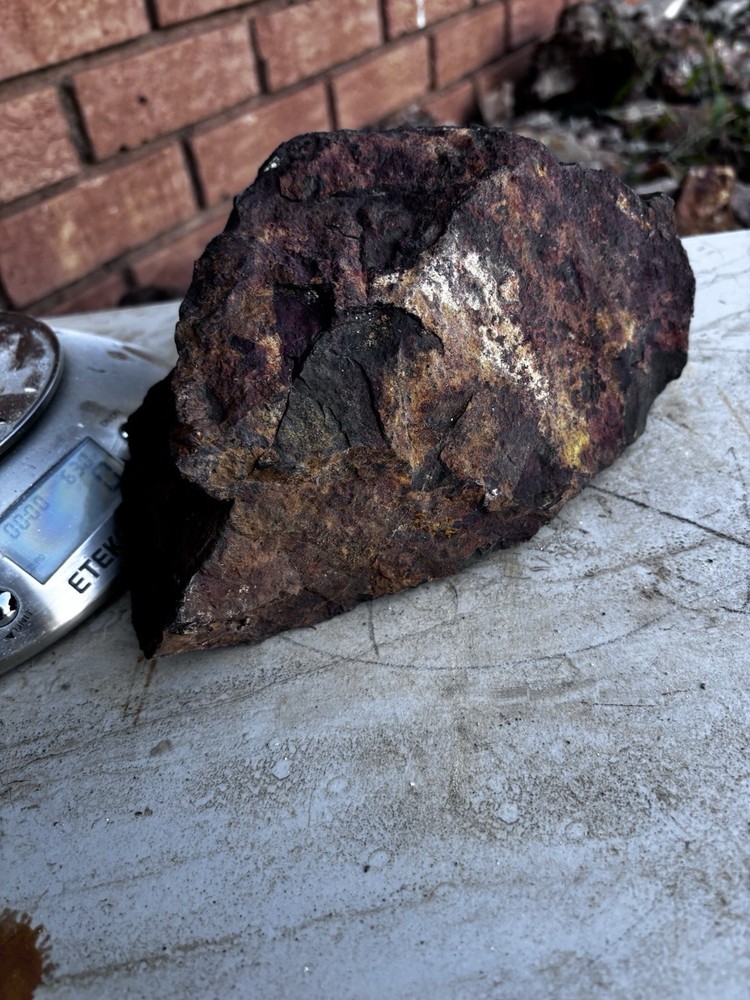 extremely dense copper silver gold iron ore from arizona