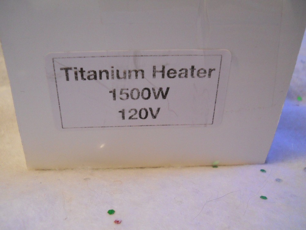 GRILLME 1500W Immersion Water Heater Portable Titanium T1 Submersible Waterproof